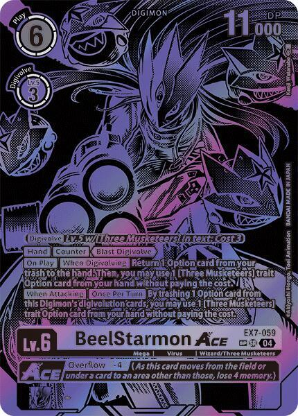 BeelStarmon ACE (Textured) card image