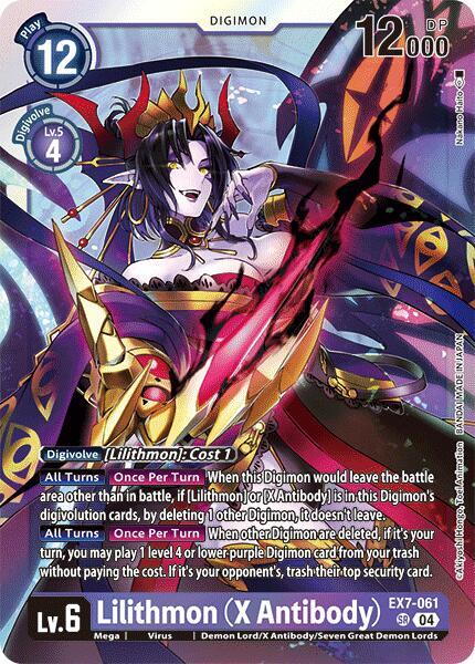 Lilithmon (X Antibody) card image