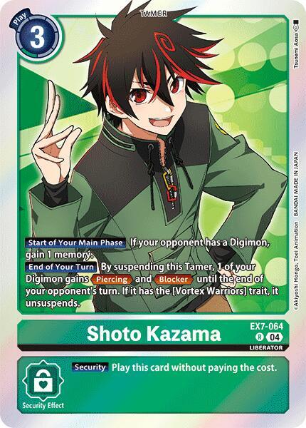 Shoto Kazama card image