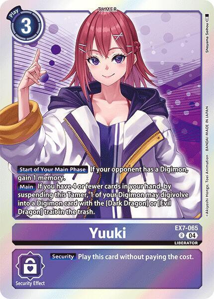 Yuuki card image