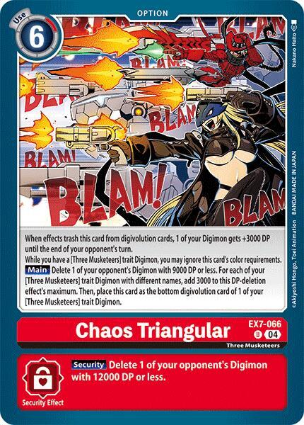 Chaos Triangular card image