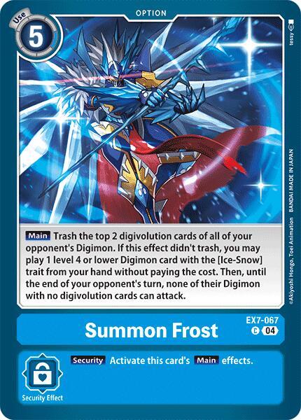 Summon Frost card image
