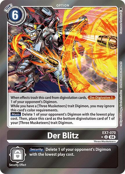 Der Blitz (Foil) card image