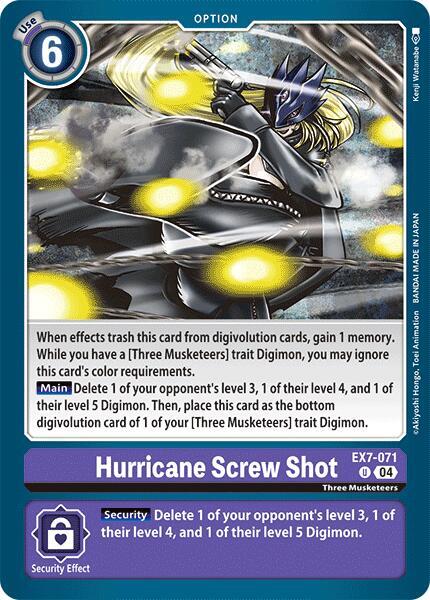 Hurricane Screw Shot card image