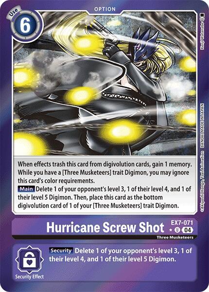 Hurricane Screw Shot (Foil) card image