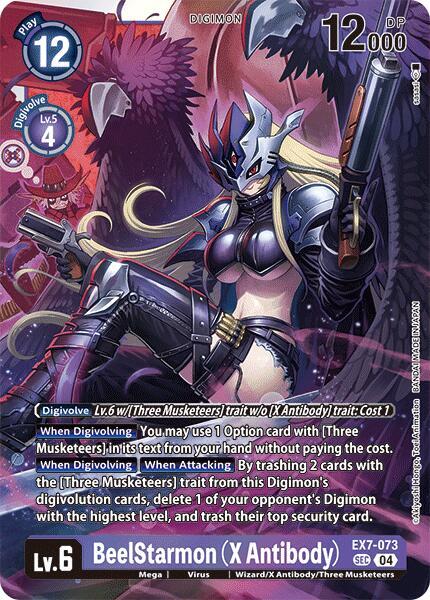 BeelStarmon (X Antibody) card image