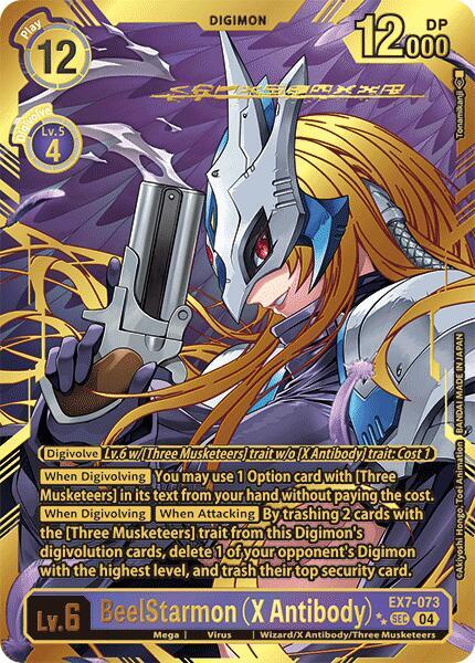BeelStarmon (X Antibody) (Textured) card image