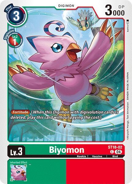 Biyomon card image