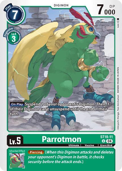 Parrotmon card image