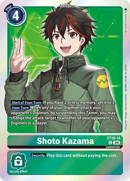 Shoto Kazama card image