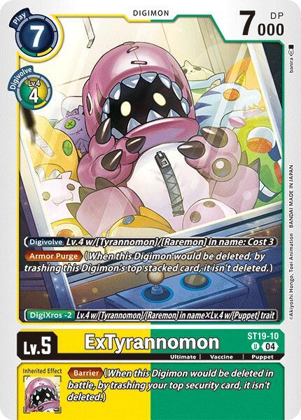 ExTyrannomon card image