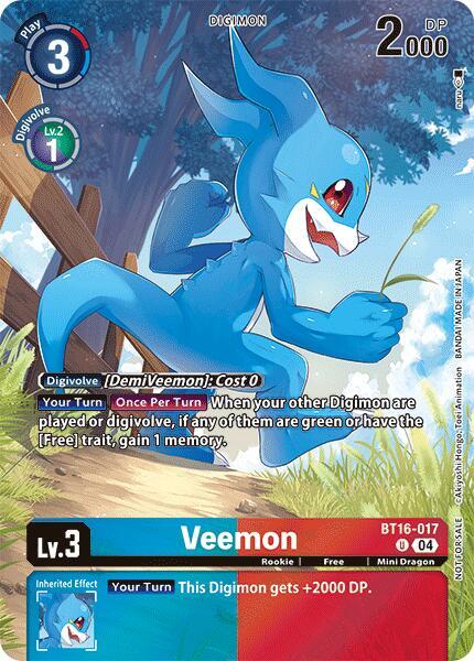 Veemon (Legend Pack 2024) card image