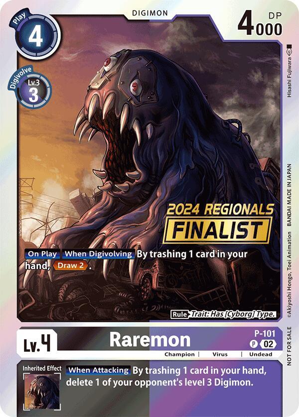 Raremon - P-101 (2024 Regionals Finalist) card image