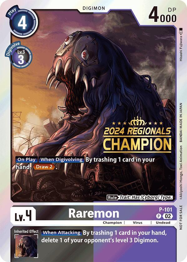 Raremon - P-101 (2024 Regionals Champion) card image