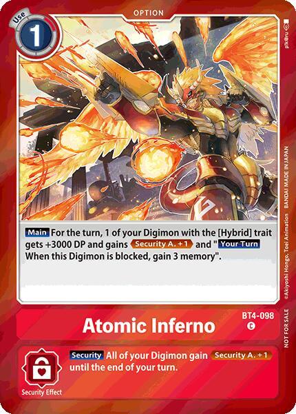 Atomic Inferno (Event Pack 7) card image