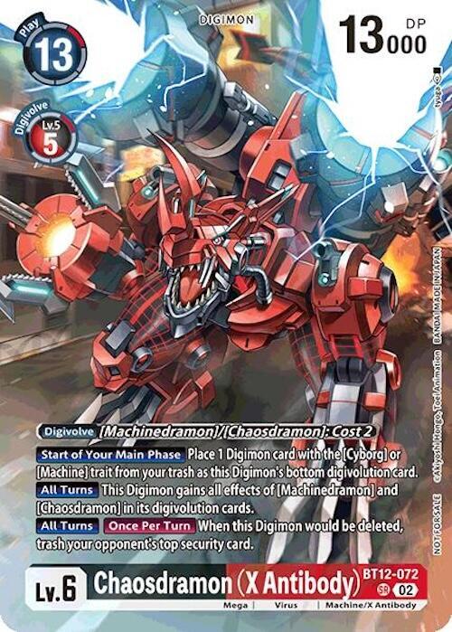 Chaosdramon (X Antibody) (Event Pack 7) card image