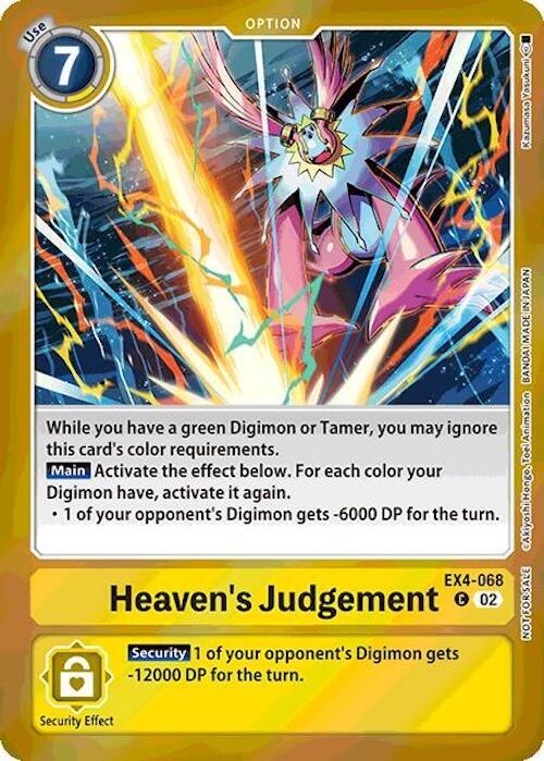 Heaven's Judgement (Event Pack 7) card image