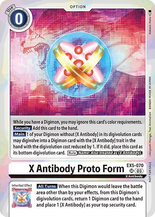 X Antibody Proto Form (Event Pack 7) card image