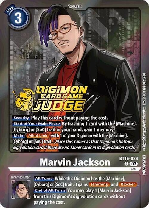 Marvin Jackson (Judge Pack 6) card image
