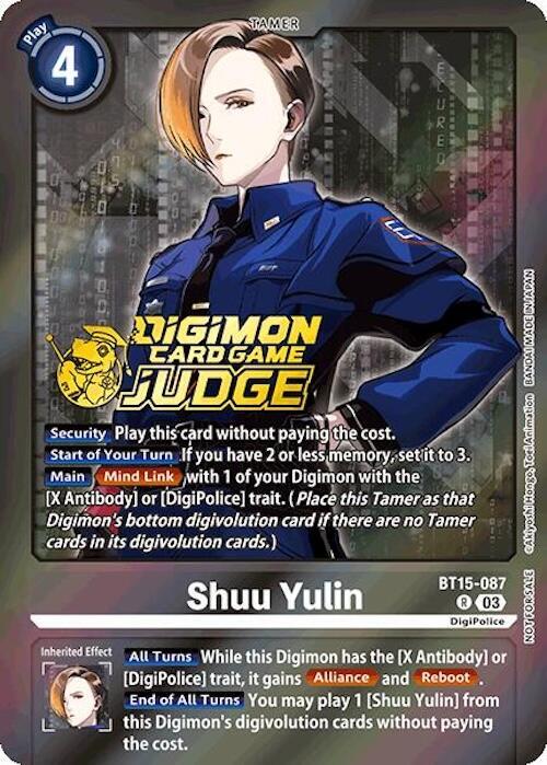 Shuu Yulin (Judge Pack 6) card image