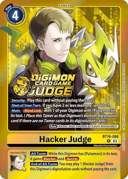 Hacker Judge (Judge Pack 6) card image
