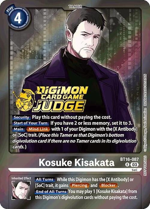 Kosuke Kisakata (Judge Pack 6) card image