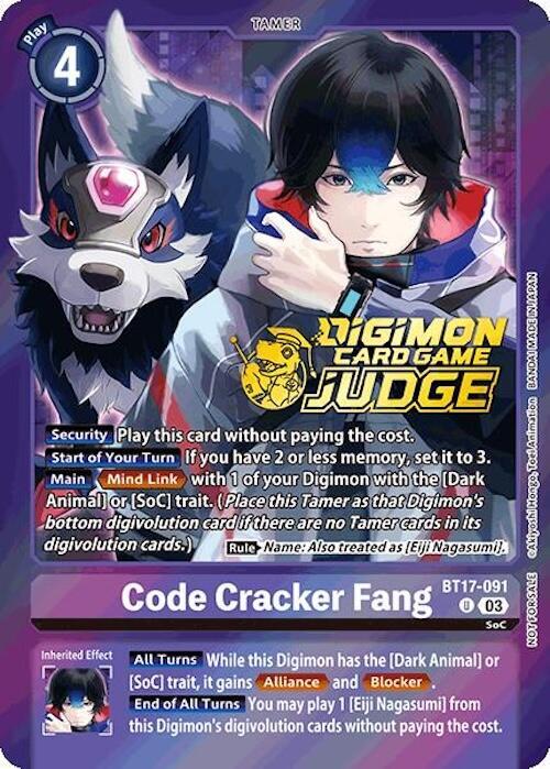Code Cracker Fang (Judge Pack 6) card image