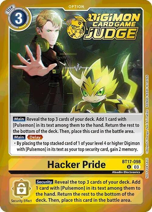 Hacker Pride (Judge Pack 6) card image