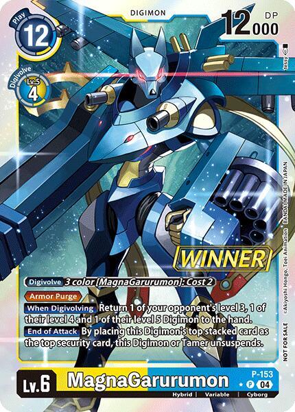 MagnaGarurumon (Store Tournament 2024 Oct. - Dec. Winner Pack) card image