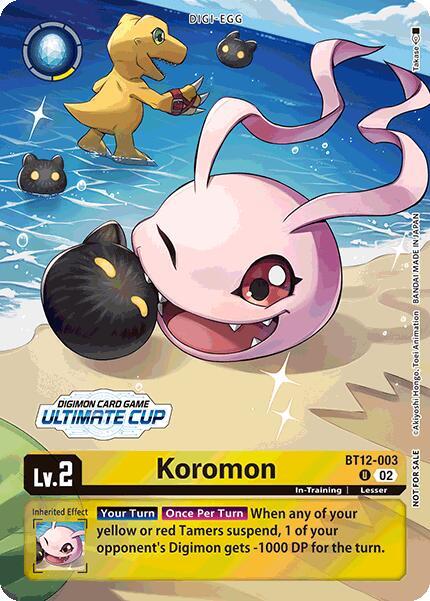 Koromon (Ultimate Cup 2024) card image