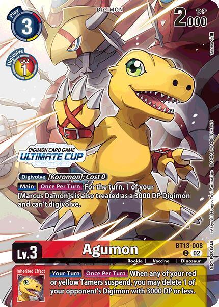 Agumon (Ultimate Cup 2024) card image