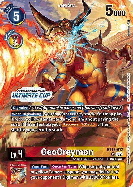 GeoGreymon (Ultimate Cup 2024) card image
