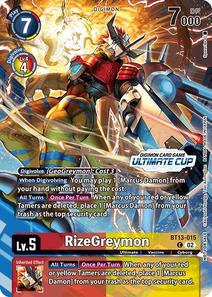 RizeGreymon (Ultimate Cup 2024) card image