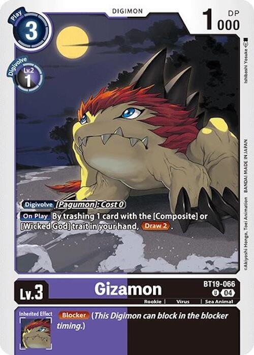 Gizamon card image