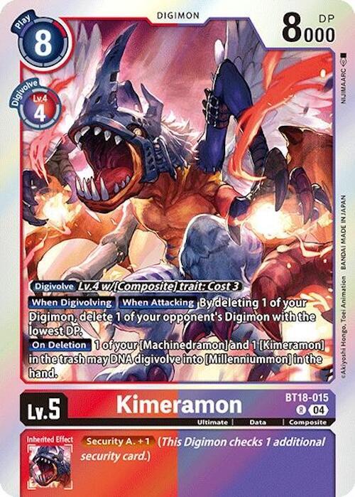 Kimeramon - BT18-015 card image
