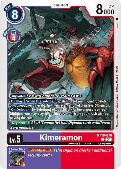 Kimeramon - BT19-070 card image