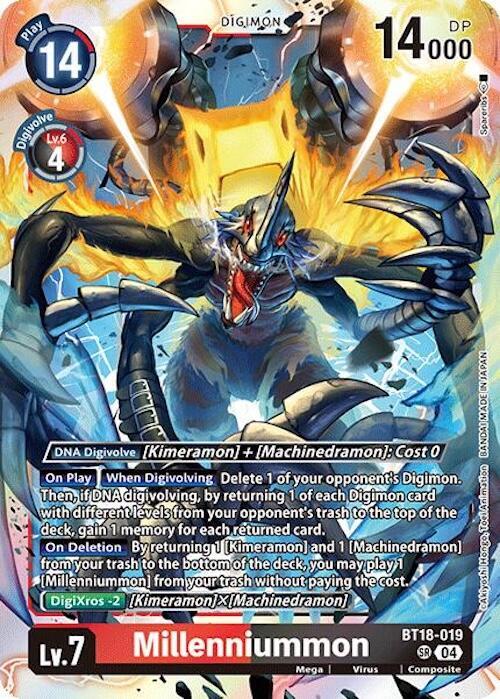 Millenniummon card image
