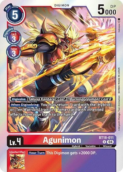 Agunimon card image