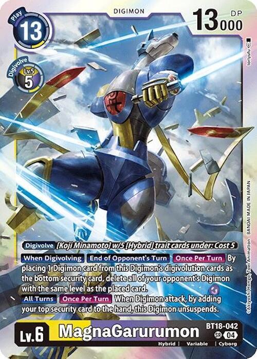 MagnaGarurumon card image