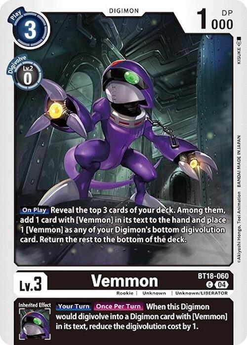 Vemmon card image