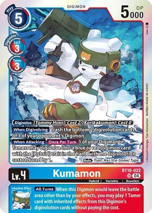 Kumamon card image