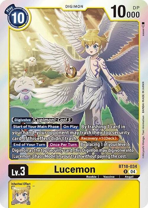 Lucemon card image
