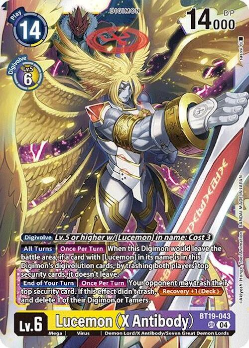 Lucemon (X Antibody) card image