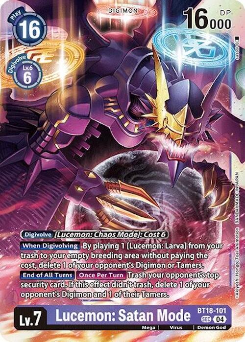 Lucemon: Satan Mode card image