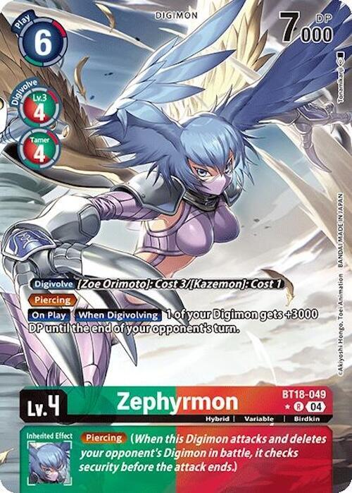 Zephyrmon (Alternate Art) card image