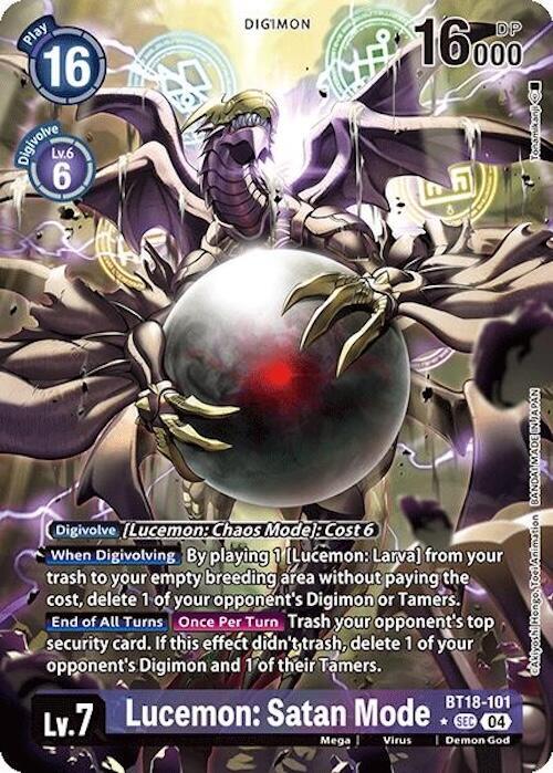 Lucemon: Satan Mode (Alternate Art) card image