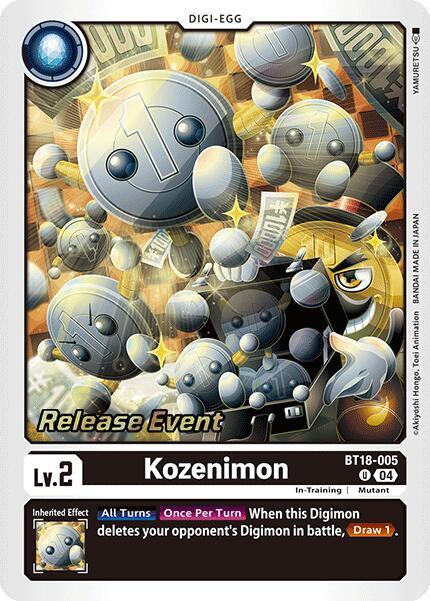 Kozenimon card image