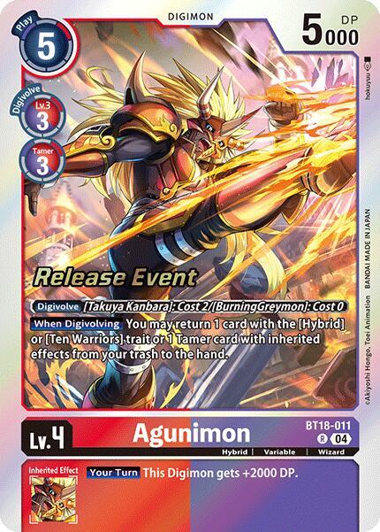 Agunimon card image