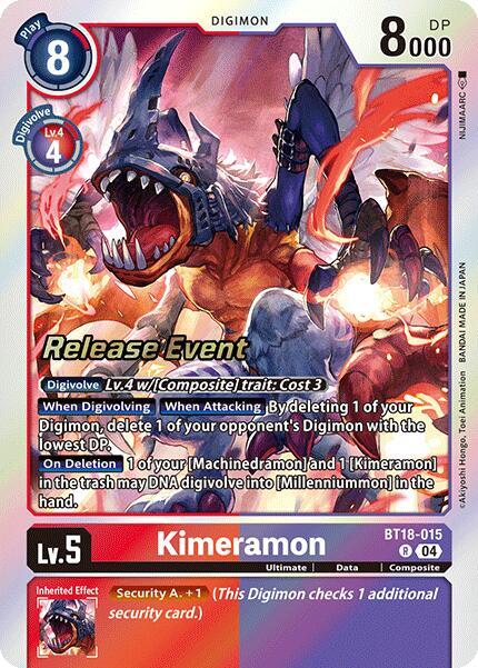 Kimeramon - BT18-015 card image