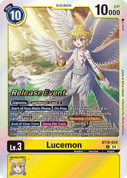 Lucemon card image